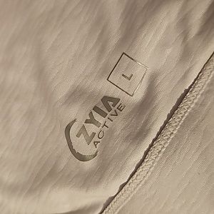 Zyia White Bomber Bra